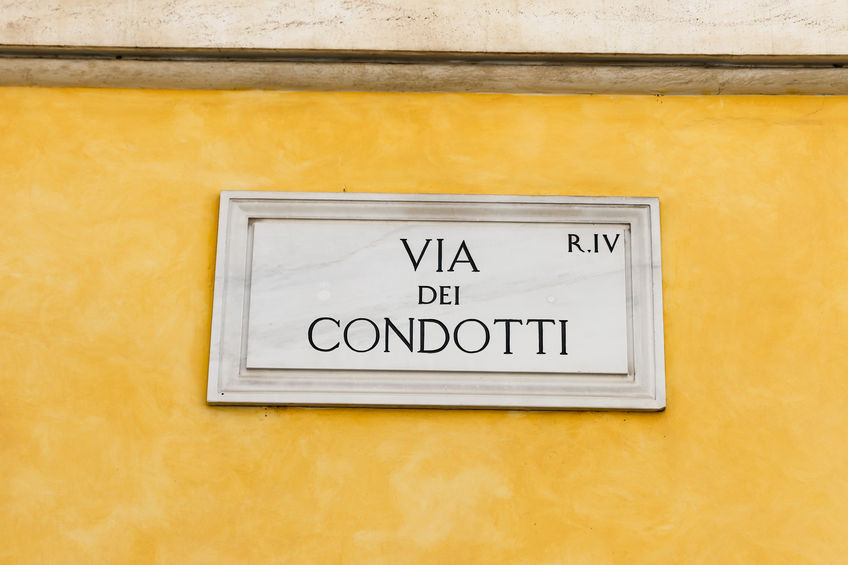 itinerario vie dello shopping a Roma